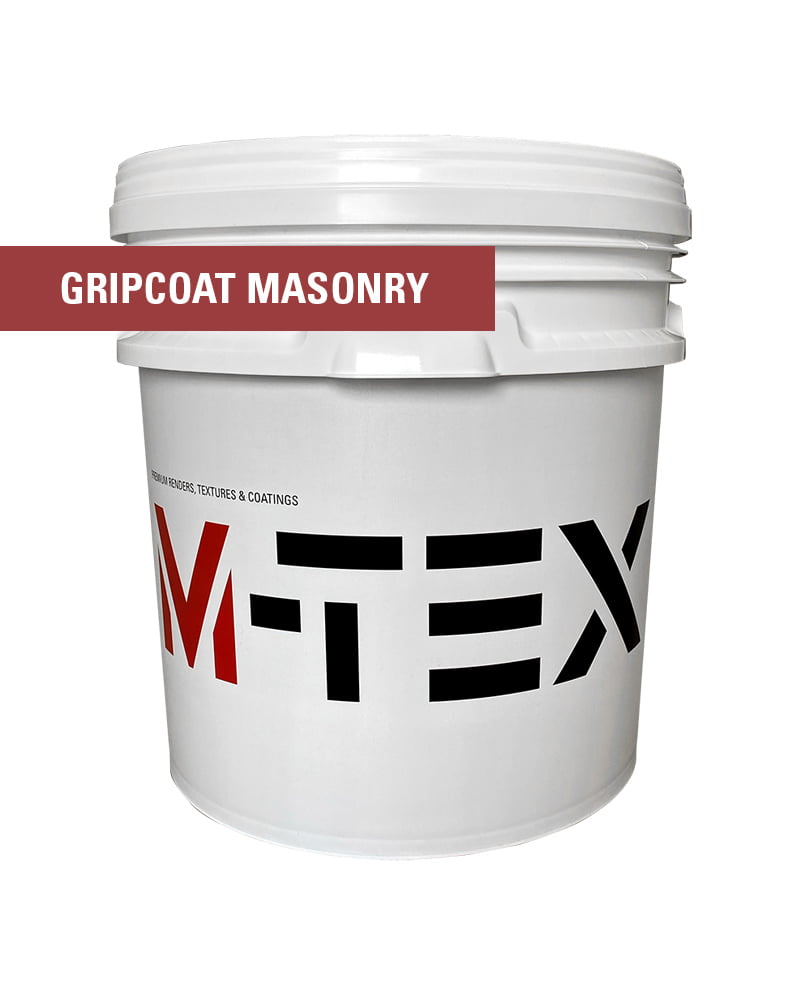GRIPCOAT MASONRY PRIMER 3 M-TEX Product Buckets_Gripcoat Masonry