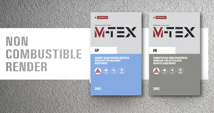 M-TEX Products Range 12 Non Combustible Render revised | M-TEX Products Range