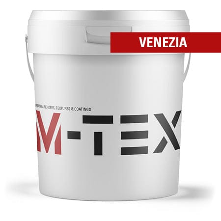 M TEX Venezia Texture Premium Acrylic Coarse Finish Extensive Colour Range | Venezia
